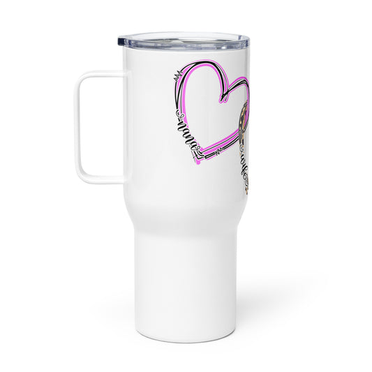 Nana Travel mug with a handle